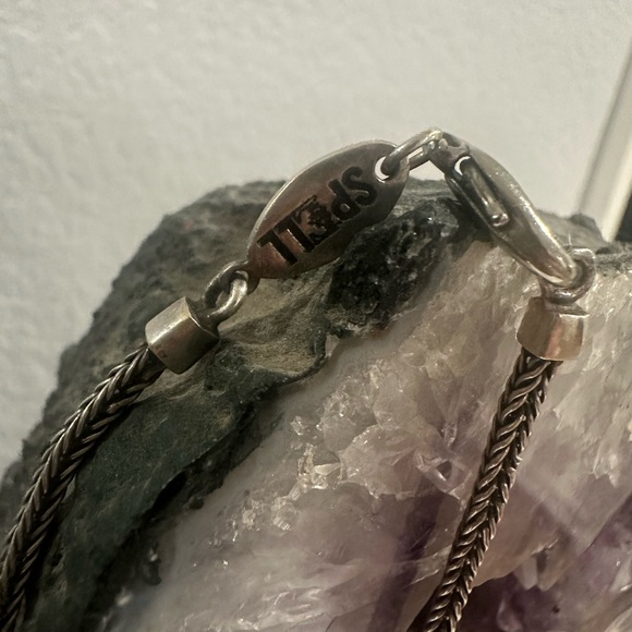 Spell Dark side of the moon necklace with turquoise - Picture 5 of 6